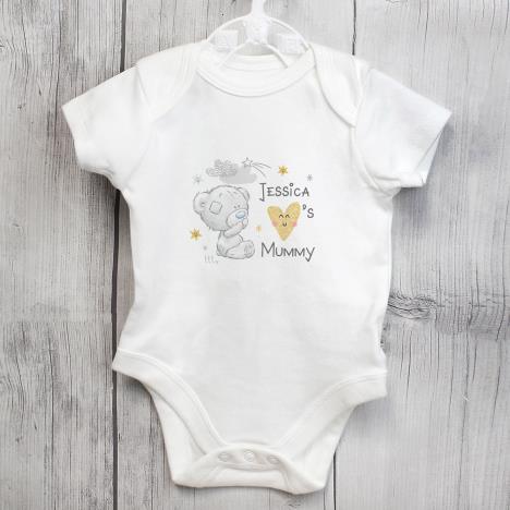 Personalised Tiny Tatty Teddy Baby Vest 0-3 Months Extra Image 2